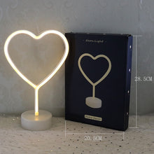 Load image into Gallery viewer, Heart Decor Lamp