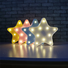 Load image into Gallery viewer, star Lamp Night