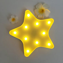Load image into Gallery viewer, star Lamp Night